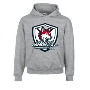 Štýlová bavlnená mikina Grobskí Vlci 🐺💙